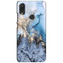 Мраморний чехол на Xiaomi Redmi 7 (VPrint) (Ніжний мрамор)