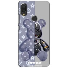 Силиконовый чехол для Xiaomi Redmi 7 (Медведь Louis Vuitton)