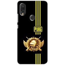 Чохол (TPU) з картинкою "Лого Пабг" на Редмі 7 (Логотип PUPG)