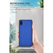 Тканинна накладка TopCase для Xiaomi Redmi 7A (TPU+тканина) – Бірюзовий