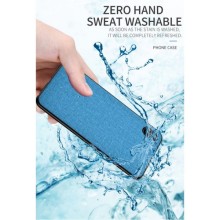 Тканинна накладка TopCase для Xiaomi Redmi 7A (TPU+тканина) – Бірюзовий