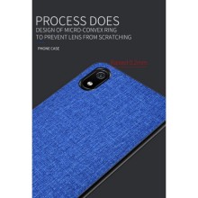 Тканинна накладка TopCase для Xiaomi Redmi 7A (TPU+тканина) – Бірюзовий