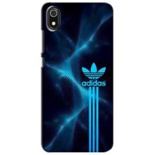 Чехлы Адидас для Xiaomi Redmi 7A (AlphaPrint) (Синий Адидас)