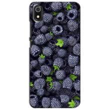 Чехлы с Фруктами для Xiaomi Redmi 7A (VPrint) (Ежевика)