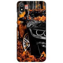 Чехлы с Машинами на Редми 7А (VPrint) (Черная Машина)