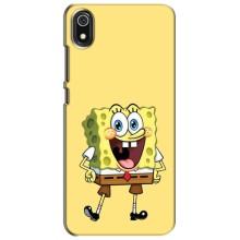 Чохол Губка Боб для Ксяомі Редмі 7А – Веселий Спанч Боб