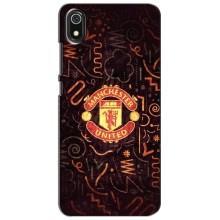 Чехол Манчестер Юнайтед для Редми 7А (AlphaPrint) (эмблема МЮ)