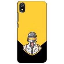 Чеjхол PUBG для Ксяомі Редмі 7А (AlphaPrint) (Пабг в шоломі)