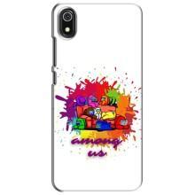Чехол Амонг Ас для Xiaomi Redmi 7A (AlphaPrint) (Яркий АмонгАс)