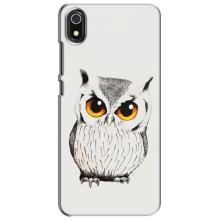 Чехол с птицами на Xiaomi Redmi 7A (VPrint) (Милая Сова)