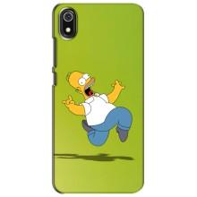 Чехол с Симпсонами для Xiaomi Redmi 7A (VPrint) (Гомер Симпсон)