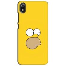 Чехол с Симпсонами для Xiaomi Redmi 7A (VPrint) (Гомер)