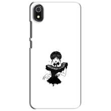 Чехлы Венсдей на Xiaomi Redmi 7A Уэнсдей (AlphaPrint) (танец Уэнздей)