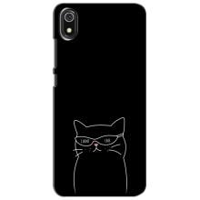 Чехол с рисунком кот на Xiaomi Redmi 7A – Равнодушный кот