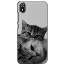 Чехол с рисунком кот на Xiaomi Redmi 7A – Пара котов