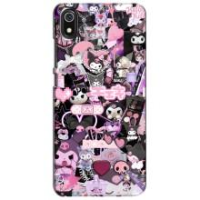 Чехол с кроликом Куроми на Xiaomi Redmi 7A – Коллаж Куроми