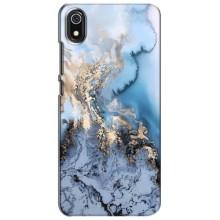 Мраморный чехол на Xiaomi Redmi 7A (VPrint) (Нежный мрамор)