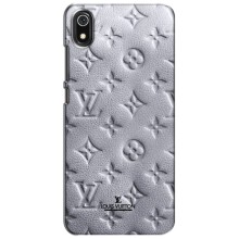 Текстурний Чохол Louis Vuitton для Редмі 7а – Білий ЛВ