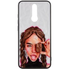 TPU+PC чехол Prisma Ladies для Xiaomi Redmi 8 – Chocolate