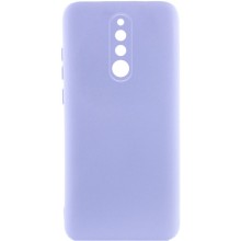 Чохол Silicone Cover Lakshmi Full Camera (A) для Xiaomi Redmi 8 (Бузковий)