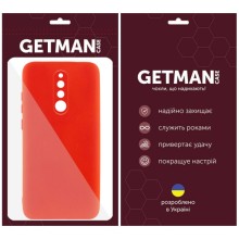 Чехол TPU GETMAN Liquid Silk Full Camera для Xiaomi Redmi 8 – Красный