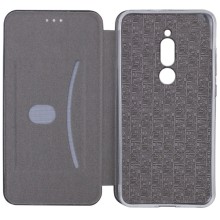 Шкіряний чохол-книжка Classy для Xiaomi Redmi 8 – Темно-синій