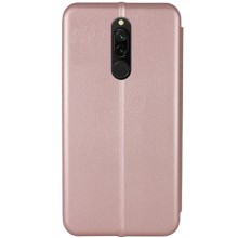 Шкіряний чохол (книжка) Classy для Xiaomi Redmi 8 – Rose Gold