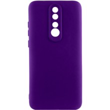 Чохол TPU GETMAN Liquid Silk Full Camera для Xiaomi Redmi 8 – Фіолетовий