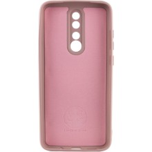 Чохол TPU GETMAN Liquid Silk Full Camera для Xiaomi Redmi 8 – Рожевий
