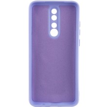 Чохол TPU GETMAN Liquid Silk Full Camera для Xiaomi Redmi 8 – Бузковий