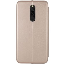 Шкіряний чохол-книжка Classy для Xiaomi Redmi 8 – Золотий