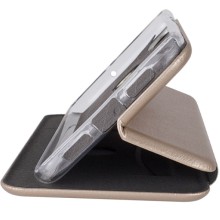 Шкіряний чохол-книжка Classy для Xiaomi Redmi 8 – Золотий