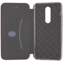Шкіряний чохол-книжка Classy для Xiaomi Redmi 8 – Червоний