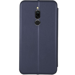 Шкіряний чохол-книжка Classy для Xiaomi Redmi 8 – Темно-синій