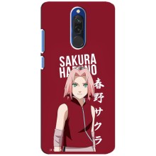 Чехлы Персонажи Аниме Наруто для Xiaomi Redmi 8 (AlphaPrint) – Аниме Сакура