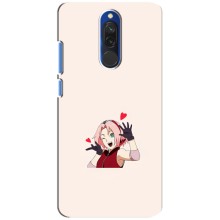 Чехлы Персонажи Аниме Наруто для Xiaomi Redmi 8 (AlphaPrint) – Лайк Сакура