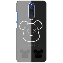 Чехлы для Xiaomi Redmi 8 - Bearbrick Louis Vuitton (PREMIUMPrint) – БеарБрик глаза