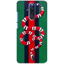 Чохли  GUCCI для Сяомі Редмі 8 (AlphaPrint) (Gucci змія)