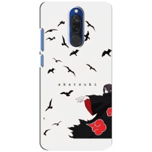Чехлы на тему: Итачи Учиха для Xiaomi Redmi 8 (AlphaPrint) – Akatsuki