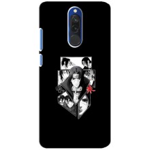 Чехлы на тему: Итачи Учиха для Xiaomi Redmi 8 (AlphaPrint) – коллаж Итачи