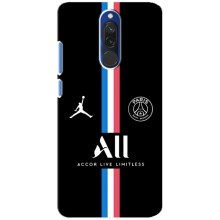Чохли PSG для Xiaomi Redmi 8 (AlphaPrint) (футболка ПСЖ)