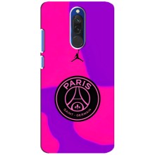 Чохли PSG для Xiaomi Redmi 8 (AlphaPrint) (яскравий ПСЖ)