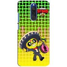 Чехлы Brawl Stars для Xiaomi Redmi 8 (AlphaPrint) – Поко в самбреро