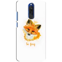 Чехлы с картинкой Лисички для Xiaomi Redmi 8 (VPrint) – Девочка Лиса