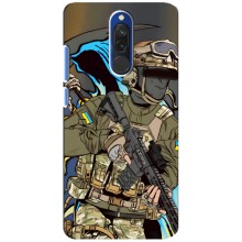 Чехлы с картинкой ЗСУ для Xiaomi Redmi 8 (AlphaPrint) (Воїн ЗСУ)
