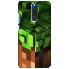 Чехол Майнкрафт на Xiaomi Redmi 8 (AlphaPrint) Minecraft – текстура Майнкрафт