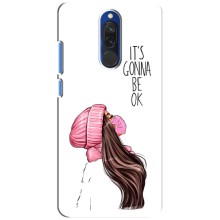 Чехол с печатью для Xiaomi Redmi 8 - (Мода) (AlphaPrint) – Коронавирус
