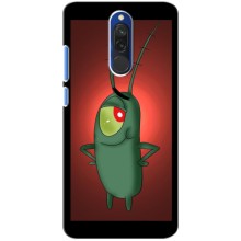 Чехол с картинкой "Одноглазый Планктон" на Xiaomi Redmi 8 (Стильный Планктон)