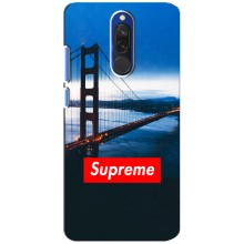 Чехол для Xiaomi Redmi 8 с картинкой Supreme (AlphaPrint) – Стиль Supreme