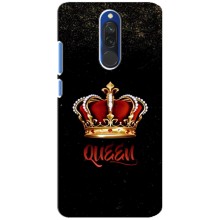 Чехол с Короной Редми 8 - (AlphaPrint) – Корона короля